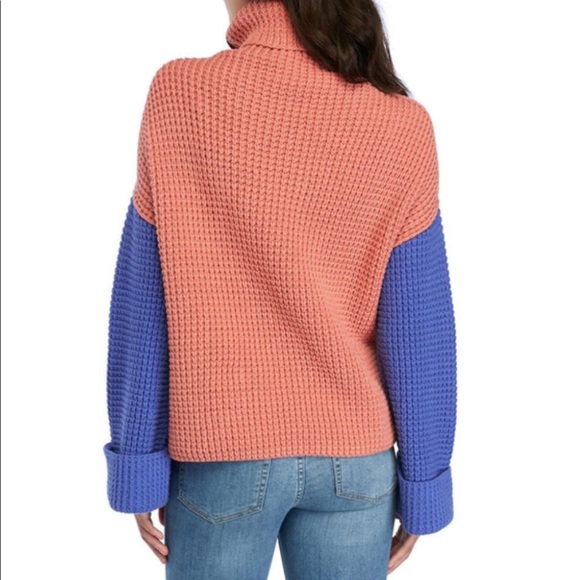 Free People Park City Color Block Sweater - Picture 4 of 4